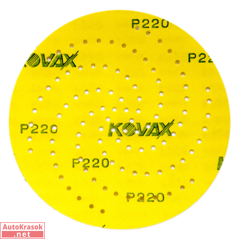 Шлифовальный круг мультидырочный Max Film Multihole, 152 мм, P220, Kovax Шлифовальный круг мультидырочный Max Film Multihole, 152 мм, P220, Kovax