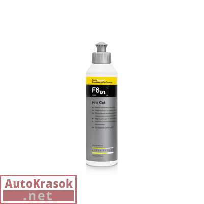 FINE CUT F6.01 - Мелкозернистая абразивная полировальная паста (250 мл), 405250, Koch Chemie