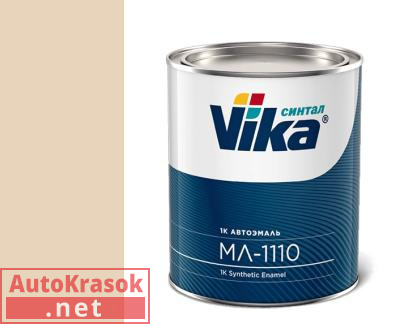 Краска 215 желтовато-белая/сафари, меламиноалкидная МЛ-1110, 0,8 кг,  VIKA