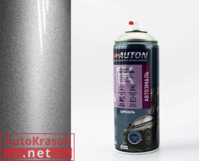 Краска Сильвер, автоэмаль аэрозоль металлик, 520 мл, ATN-A46290 AUTON