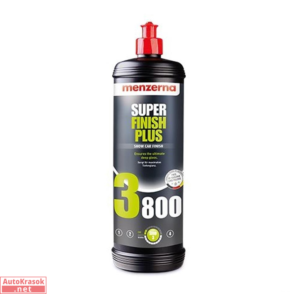 Паста полировальная SF Plus 3800, антиголограммная, 1 л, Menzerna