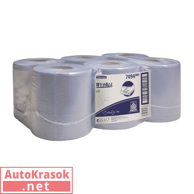 Полотенца для рук Kimberly-Klark, "Вайпол L10" голубой, (18,5*38см*630шт), 7494, KIMBERLY-CLARK