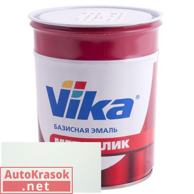Краска Renault Blanc Glacier, Базисная Вика металлик, 0,9 кг,  VIKA