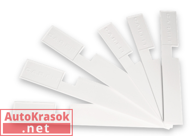 Car Fit Палочка для размешивания красок, белая 20 см (30 штук в упаковке), 7-760-1120, C.A.R.FIT