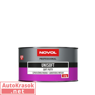 Шпатлевка мягкая наполняющая "Унисофт" UNISOFT soft putty, 1,8 кг, 1155, Novol