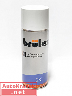 Растворитель для переходов 2K, спрей 520 мл, 34358, BRULEX
