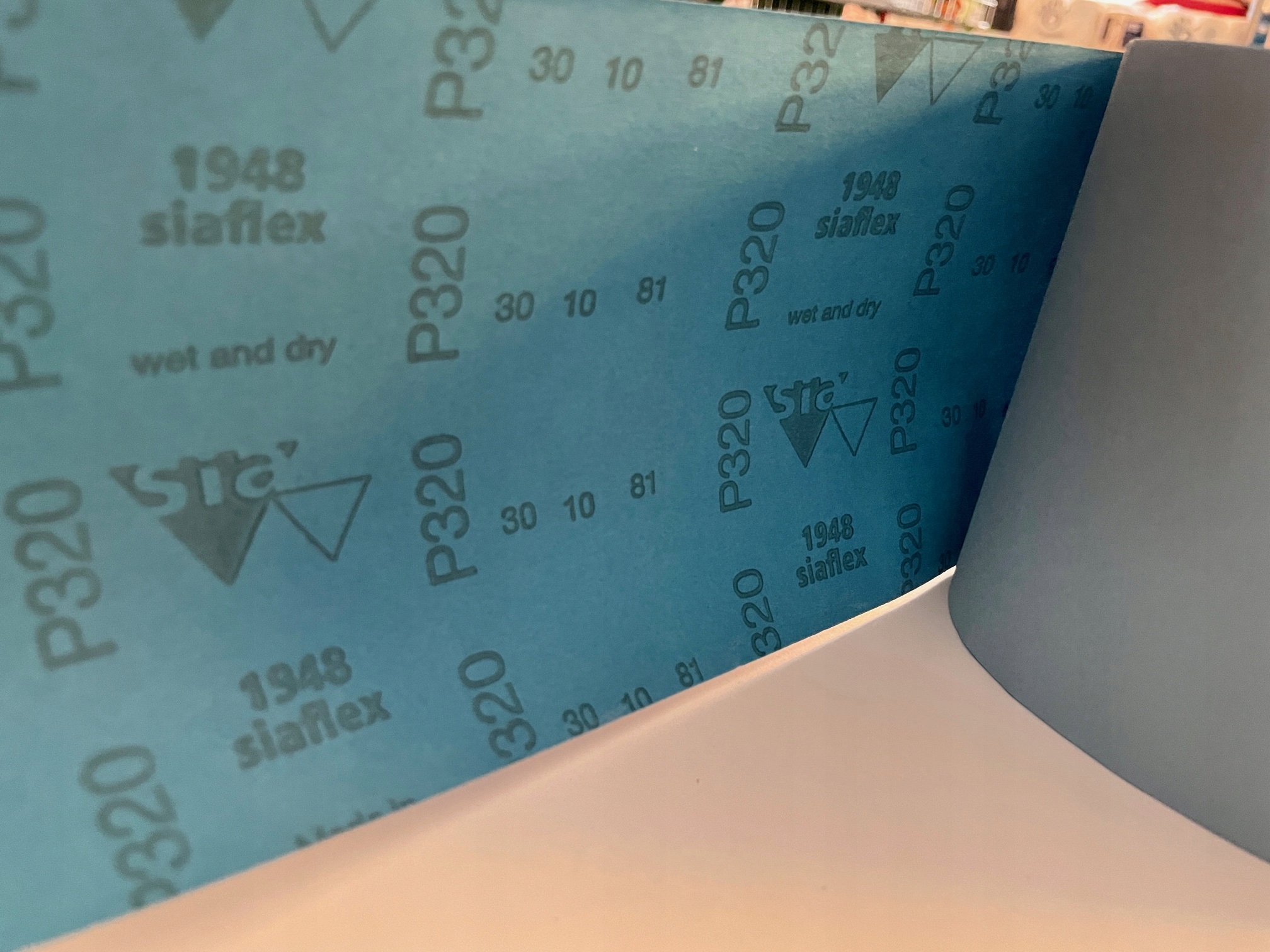 Шлифовальный материал в рулоне 1948 Siaflex, 115 * 50 м, P320, SIA