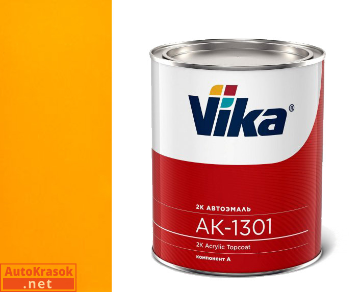 RAL 1033 желтый, акриловая эмаль АК1301, 0,85 кг, VIKA