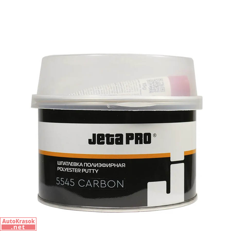 Шпатлевка с углеволокном CARBON 5545, черная, 0,5 кг, Jeta Pro