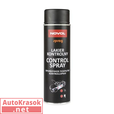 Контраст спрей CONTROL SPRAY, черный, 500 мл, 34022, Novol