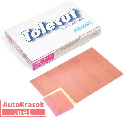 Клейкий лист Tolecut Pink K1500, розовый, 29*35 мм, 1 лист (8 шт), 1911523, Kovax