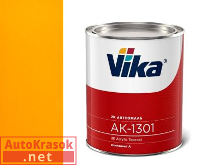 Краска RAL 1033 желтый, акриловая эмаль АК1301, 0,85 кг,  VIKA