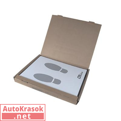 Бумага на пол в ноги, ламинированная 50*41 см, 500 шт, 009.012, Adolf Bucher