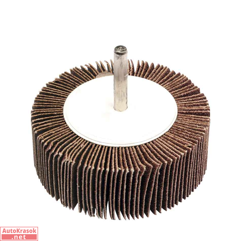 Круг лепестковый со шпинделем 80*40*6мм Р120 alox (шт.), 008-08-025, Китай/Россия