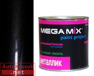 Краска 602 Авантюрин эмаль металлик, 880 мл,  MegaMix