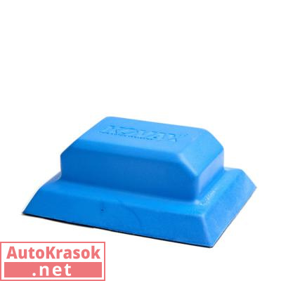 Шлифблок Kovax 120 * 160 мм под лист, на липучке, синий, 21-160, Kovax