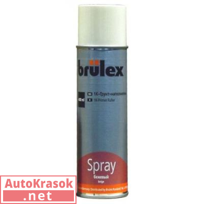 Грунт-наполнитель Brulex, аэрозоль 400 мл 913060126, BRULEX