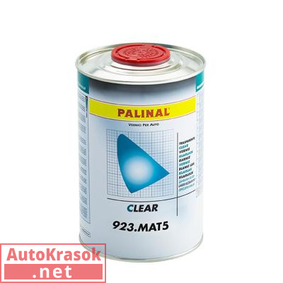 Лак акриловый 2К UHS Матовый, 5:1, 1 л, 923.MAT51, PALINAL