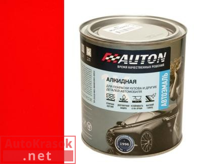 Краска 121 Реклама, автоэмаль алкидная 1К, 0.8 л, ATN-P07218-08 AUTON