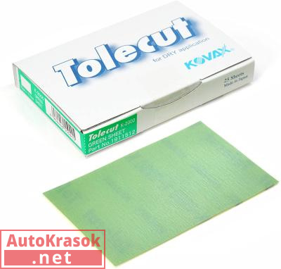 Клейкий лист Tolecut Green K2000, зеленый, 114*70 мм, 1911512, Kovax