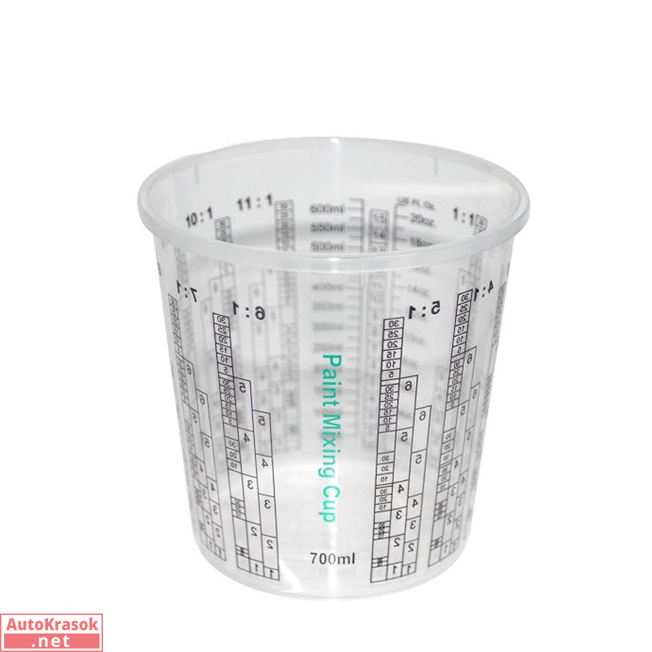 Мерная емкость для смешивания, Neutral, 700 мл (200 шт.), 1.4220.0700, NO BRAND