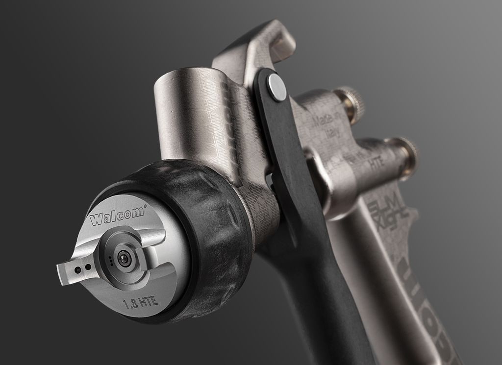 Краскопульт Walcom SLIM XLIGHT S HTE SR, без манометра, дюза 1,3 мм, Walcom