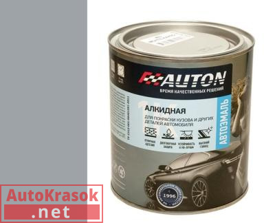 Краска 7040 RAL серое окно, автоэмаль алкидная 1К, 0.8 л, ATN-P07324-08 AUTON