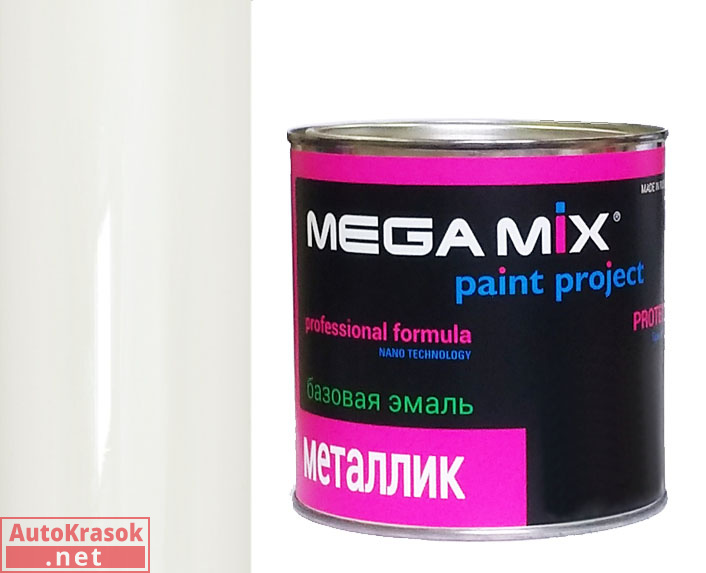 240 Белое облако (ППГ) эмаль металлик, 880 мл, MegaMix