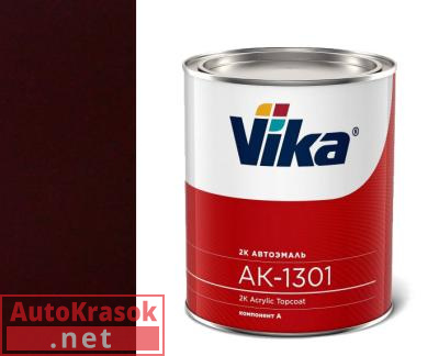 Краска 180 гранатовая, акриловая эмаль АК1301, 0,85 кг,  VIKA