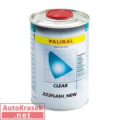 Прозрачный лак 233 FLASH UHS, 1 л, 223FLASH1, PALINAL