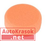 Диск полировальный поролоновый, оранжевый, жесткий, 150мм/6", липучка, 7993205011, Mirka