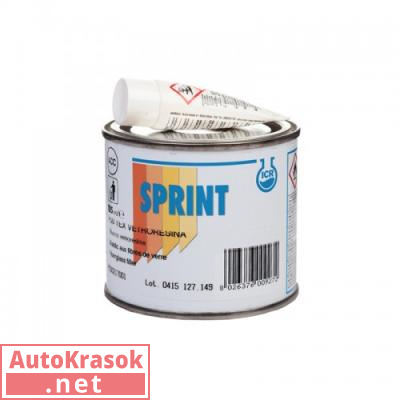 P50 Шпатлевка Спринт со стекловолокном серая уп. 0,125л/0,185кг, P500217001, SPRINT ICR