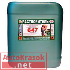 Растворитель "Полихим" 647, ГОСТ, 5 л, ATN-S46006, Полихим