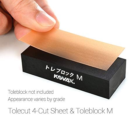 Клейкий лист Tolecut K1200 29*70 мм, оранжевый, 1 лист (4 шт), Kovax Клейкий лист Tolecut K1200 29*70 мм, оранжевый, 1 лист (4 шт), Kovax