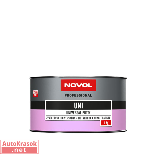 Шпатлевка универсальная UNI,  2 кг, Novol