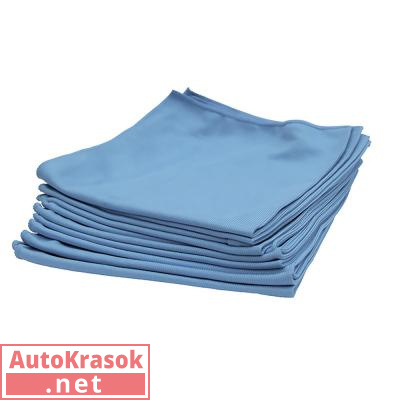 Салфетка из микрофибры AB для стекол синия, 40х40см, 12.6025, Adolf Bucher