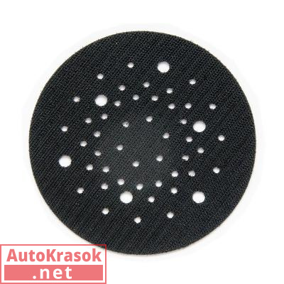 Подложка-проставка на липучке, 48 отверстий, D=125 мм, толщина 3 мм, 612530, Китай/Россия