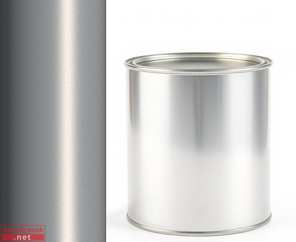 Краска 9B, KTB, M09B - Silver Gallium, Citroen, 1л, CIT00508, 