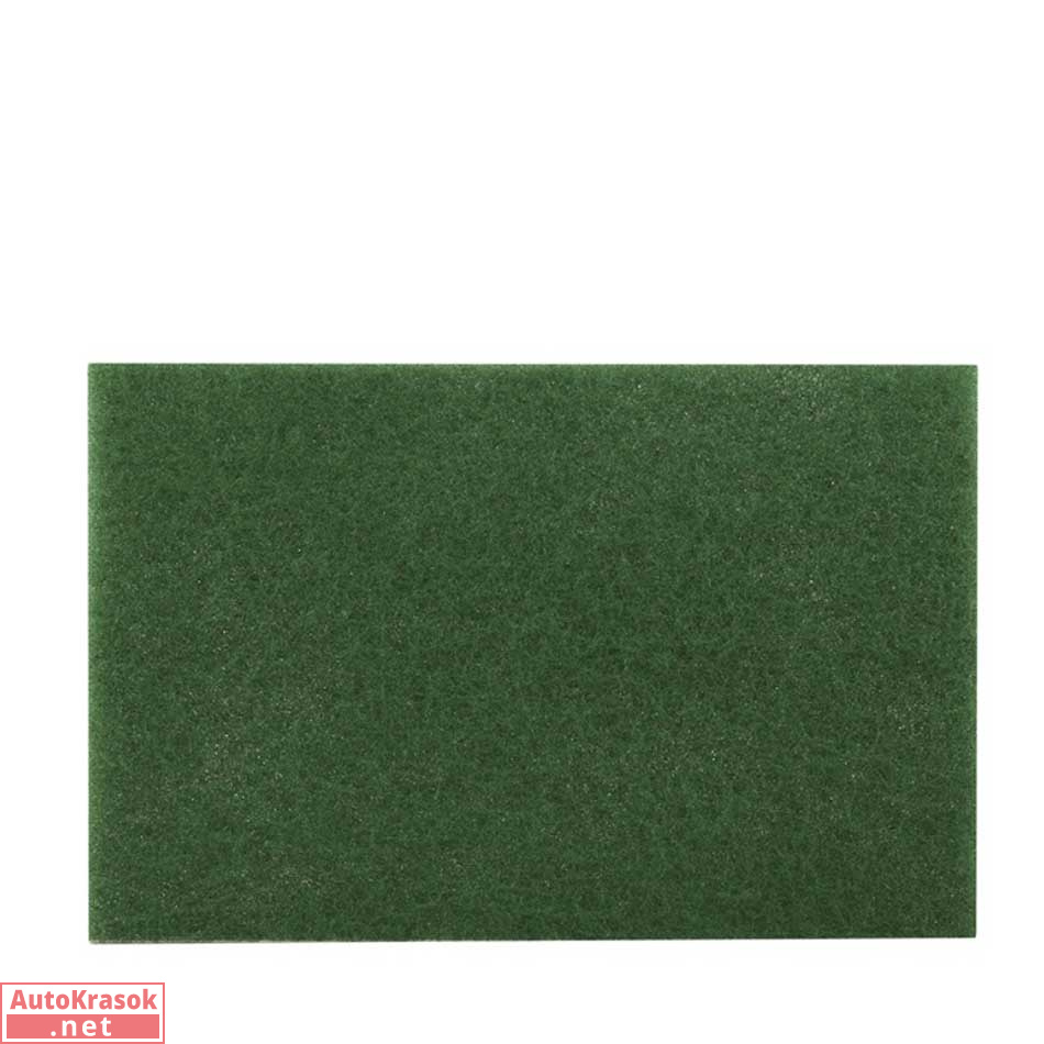 Губка нетканая скотч брайт IFLEX Fine Green (GP), зеленая, 150*230 мм, IS-IF-HP-15-23-GP-Green, ISISTEM