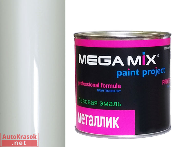 221 Ледниковый (ХЕЛ) эмаль металлик, 880 мл, MegaMix