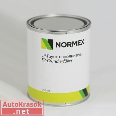 Эпоксидный грунт-наполнитель EP, светло-серый, 0,75 л 10002101, Normex