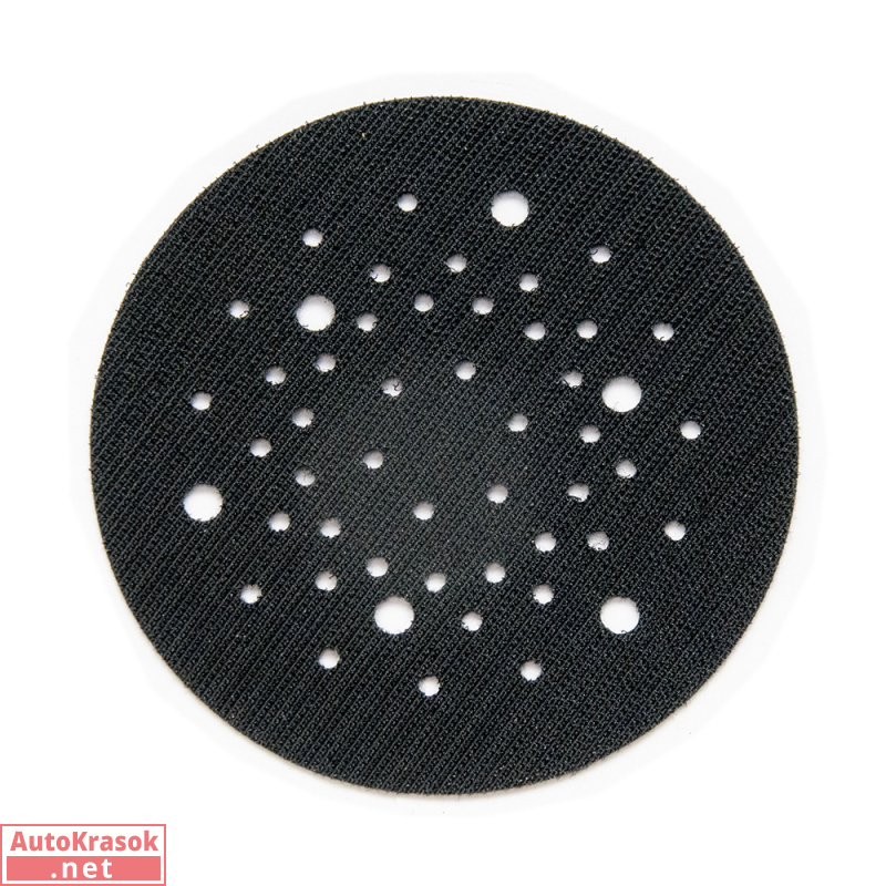 Подложка-проставка на липучке, 48 отверстий, D=125 мм, толщина 3 мм, 612530, Китай/Россия