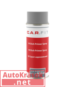 Car Fit Грунт-спрэй Etch primer серый 400мл 4-430-0400, C.A.R.FIT