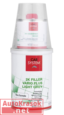 Грунт-наполнитель 2K VARIO PLUS с отвердителем (1.20л) 152058, CarSystem