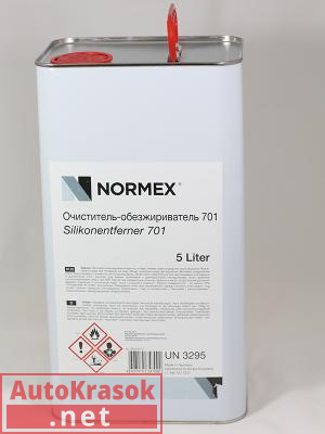 Очиститель-обезжириватель силикона, 701, 5л, 965050174, Normex
