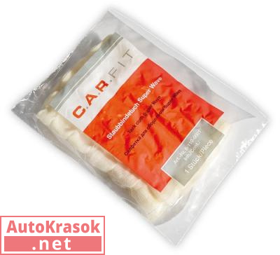 Car Fit Салфеткa пылесборная "Super Wave" из х/б 80х80мм, 1шт, 6-110-0001, C.A.R.FIT