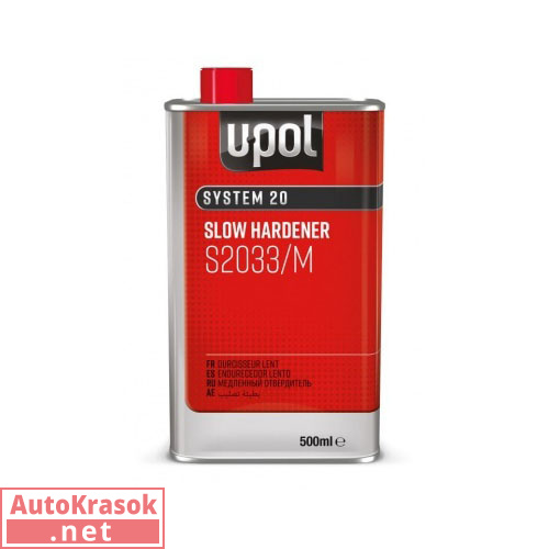 Отвердитель медленный (25-40°C), 1л, S2033/1, U-POL