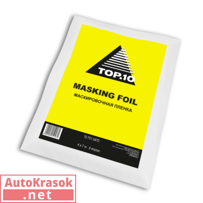 Пленка маскировочная 4*7 м (6 микрон), 10.701.0470, TOP.10
