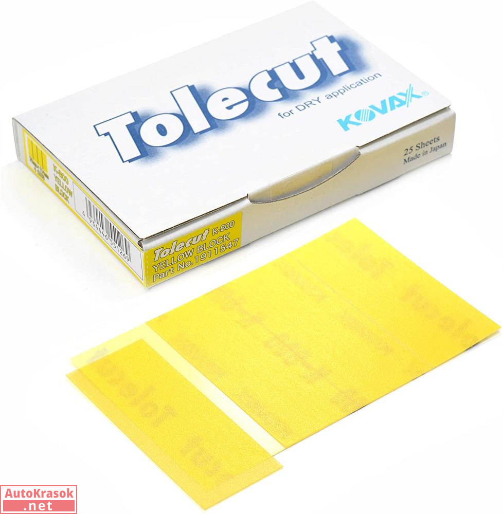 Клейкий лист Tolecut K800 29*70 мм, желтый, 1 лист (4 шт), Kovax Клейкий лист Tolecut K800 29*70 мм, желтый, 1 лист (4 шт), Kovax