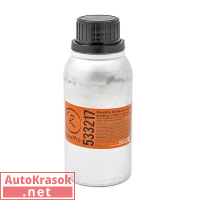 Универсальный грунт для вклейки стекол, черный, флакон 250 мл, 533217, RoxelPro